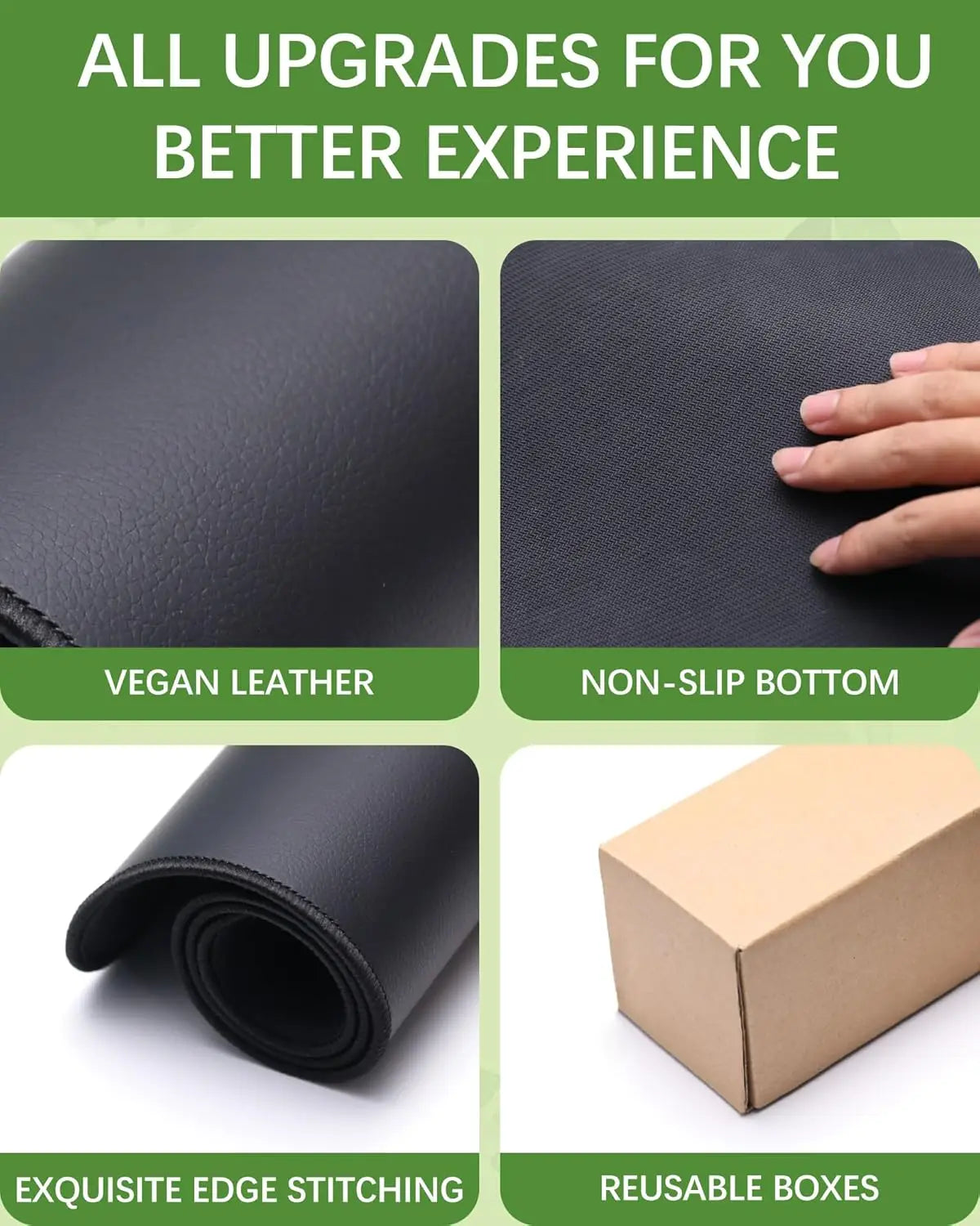 30X60CM Earthing Mat Grounding，Pad Grounding Mat for Desk for Improves Sleep,Enhanced Circulation,Reduces Inflammation & Pain