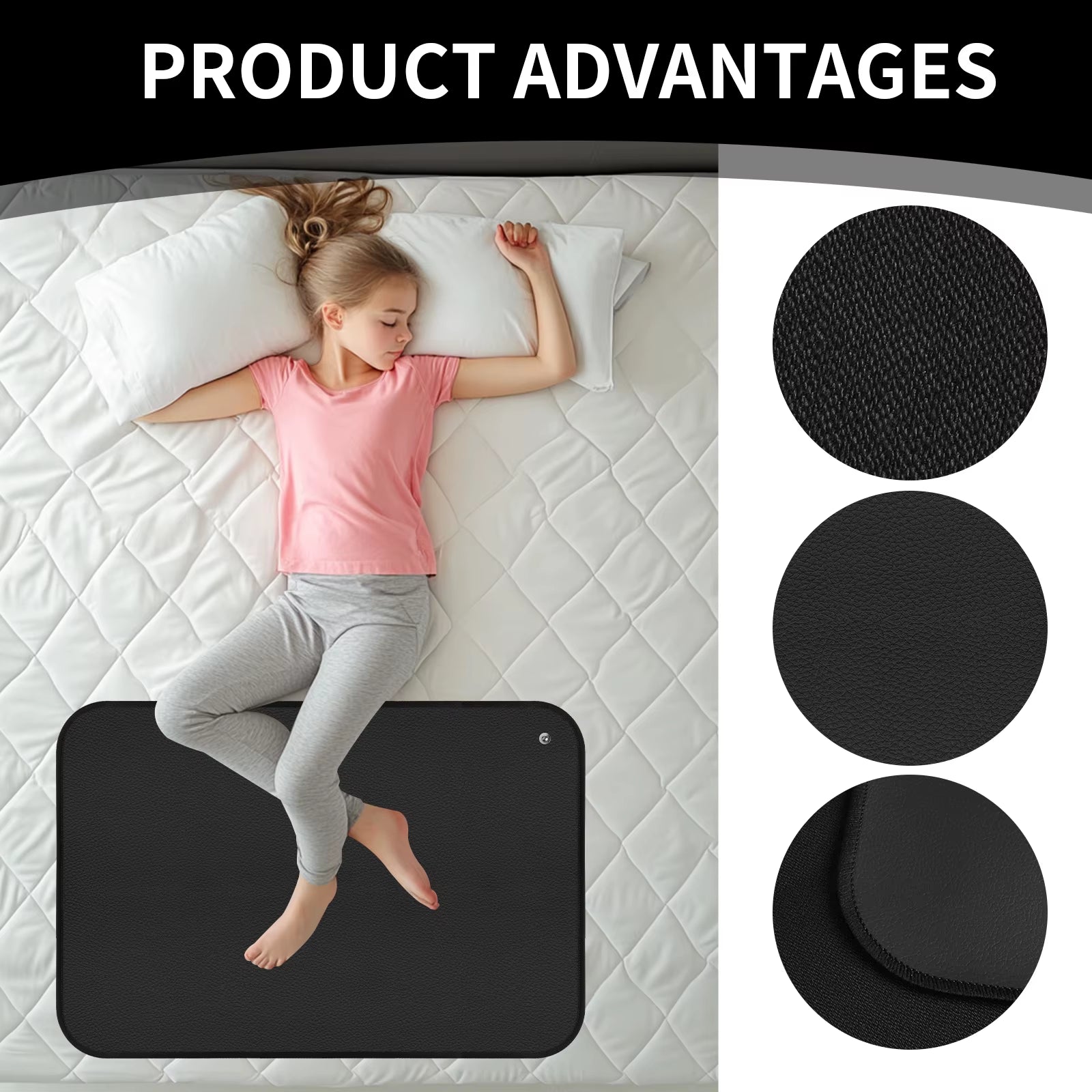 Foot Therapy Grounding Yoga Mat Improving Sleep Energy Mats