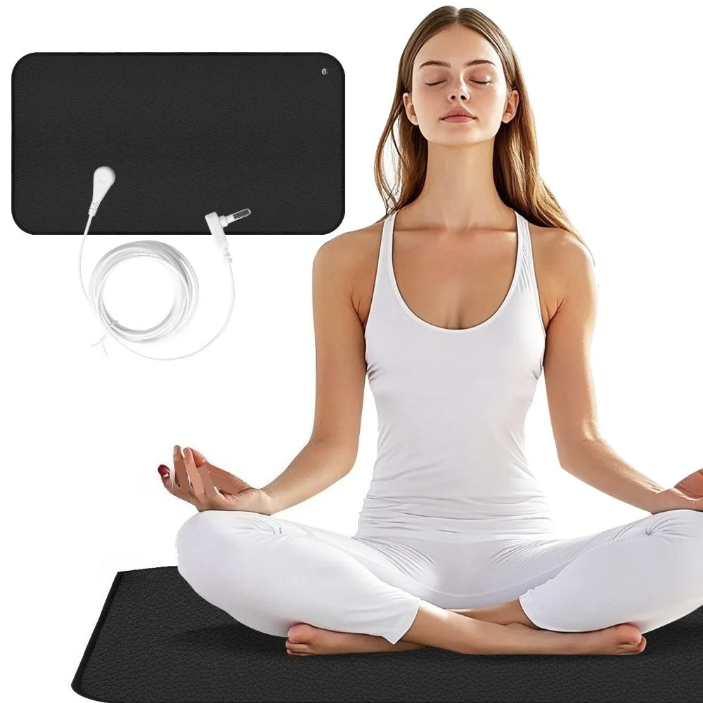 Foot Therapy Grounding Yoga Mat Improving Sleep Energy Mats
