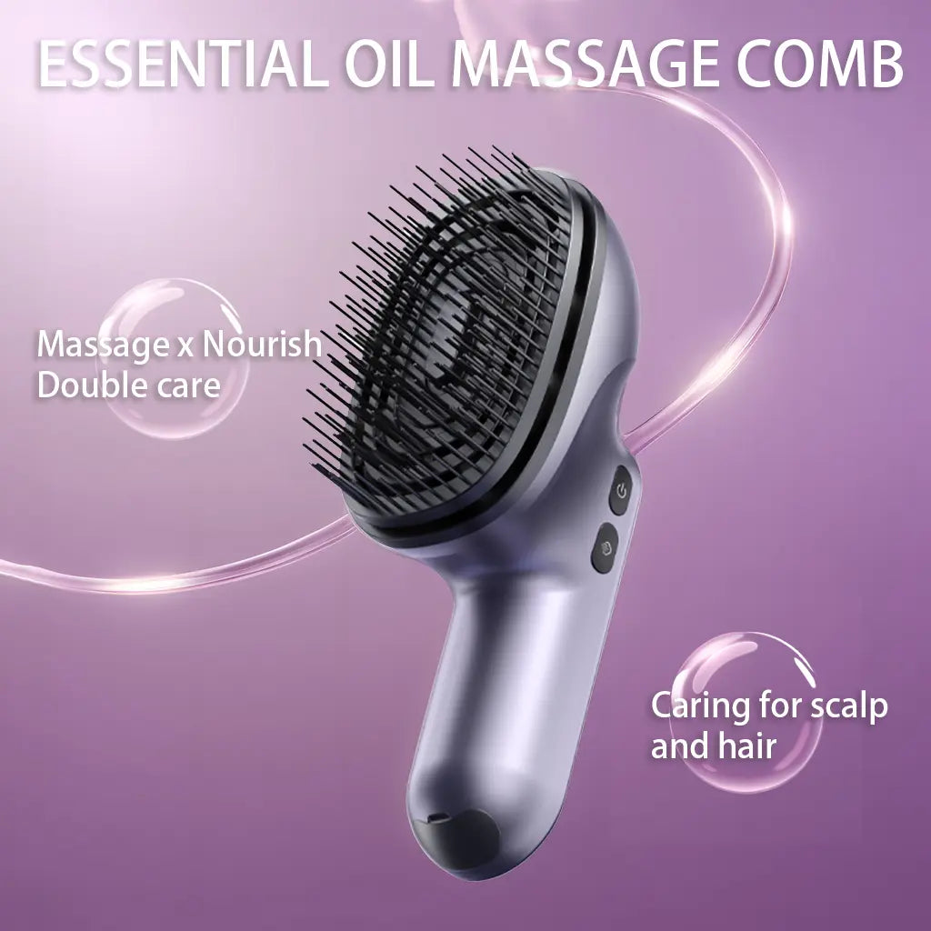 Veinyla Electric Scalp Massage Comb, Portable Electric Scalp Massager, Unique Essential Oil Atomization Function, Nourishes Hair and Relieves Head Pressure. Massager Valentine'S Day Gift