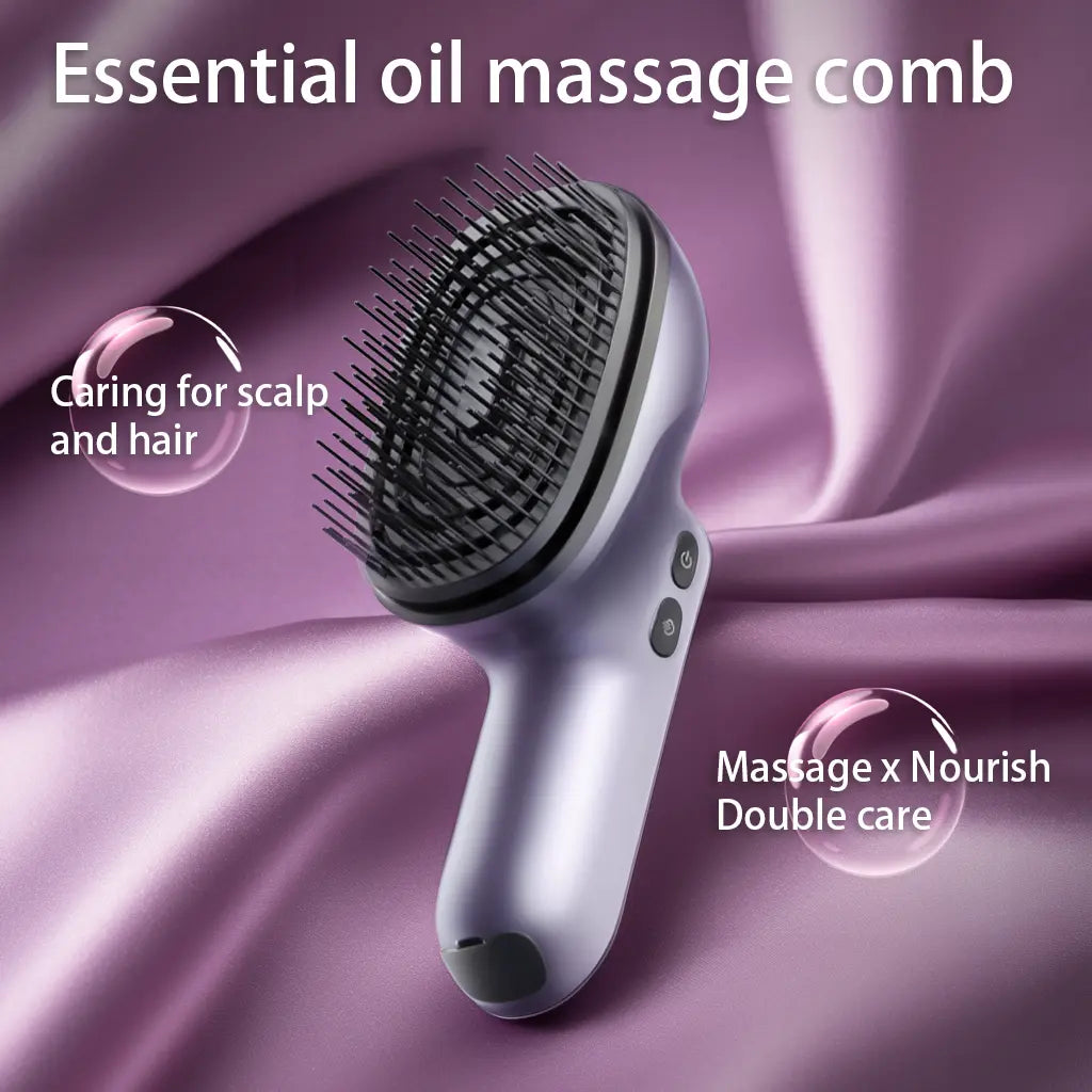 Veinyla Electric Scalp Massage Comb, Portable Electric Scalp Massager, Unique Essential Oil Atomization Function, Nourishes Hair and Relieves Head Pressure. Massager Valentine'S Day Gift